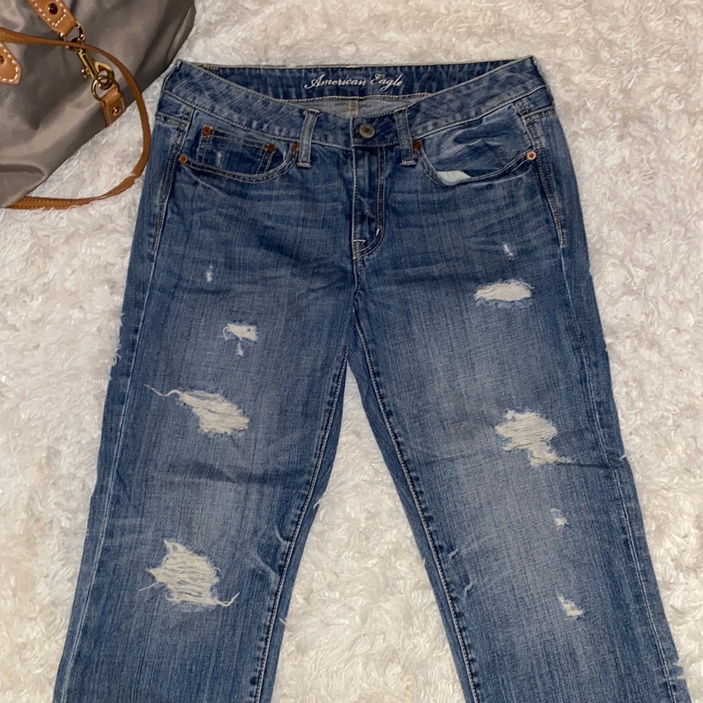 Women’s American Eagle Jeans Capri Style - Picture 3 of 7